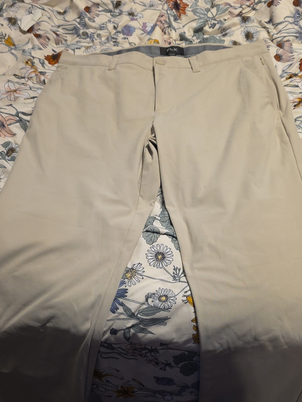 Men's Tan Chino Pants - Lightweight Casual Chinos